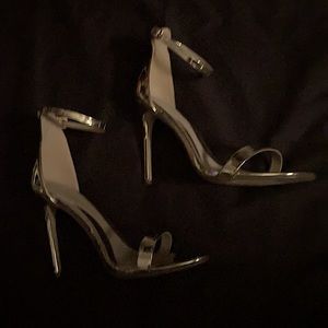 Champagne gold heels